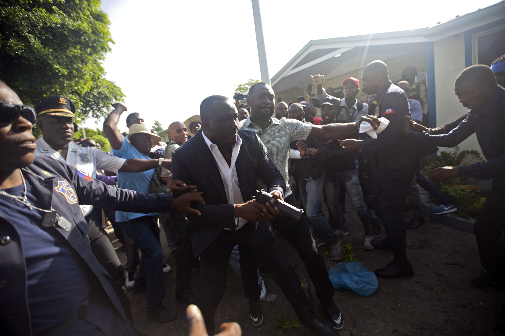 APTOPIX Haiti Parliament